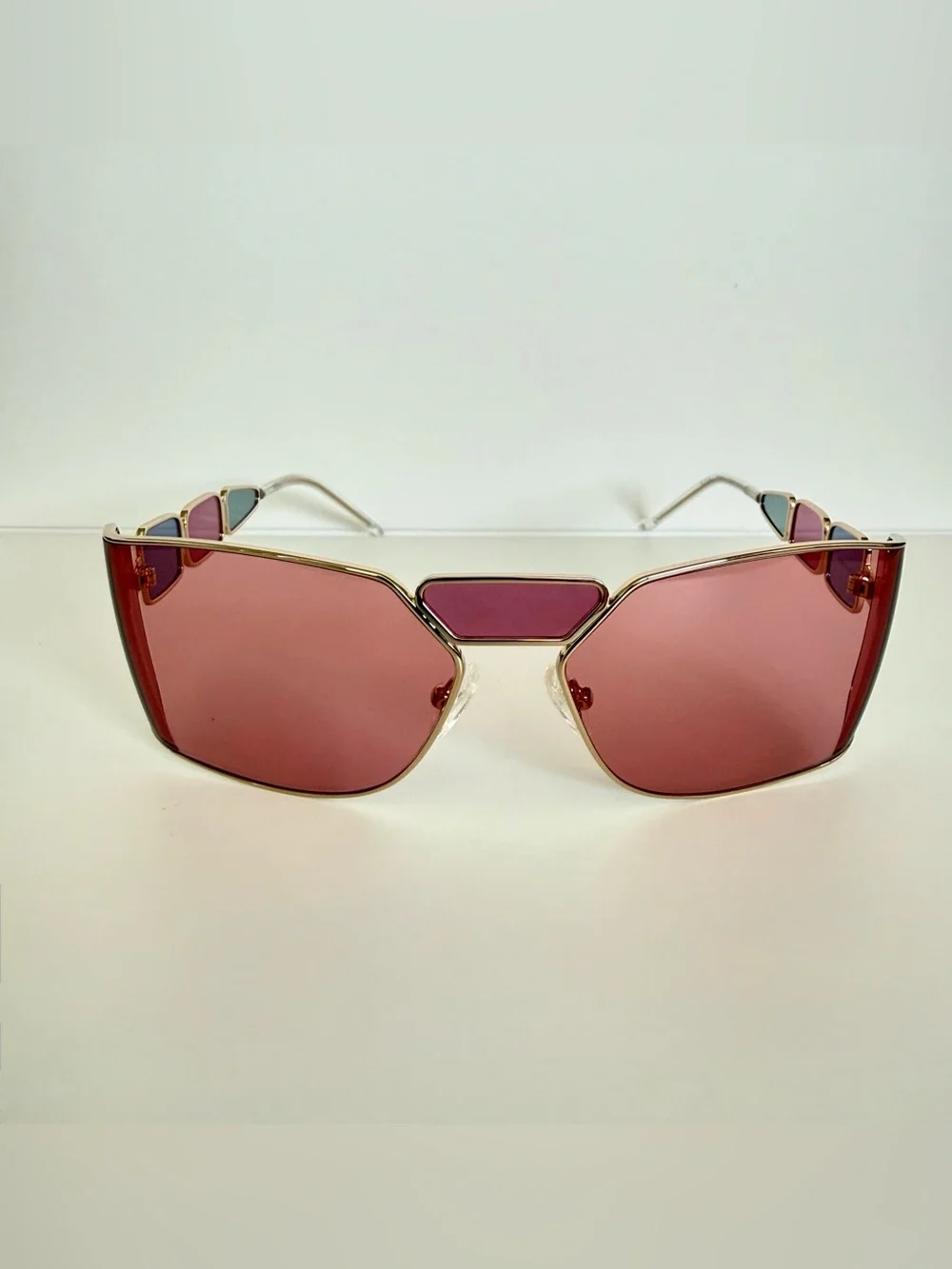 NEW!!! MO European brand women pink sunglasses Retail 350$